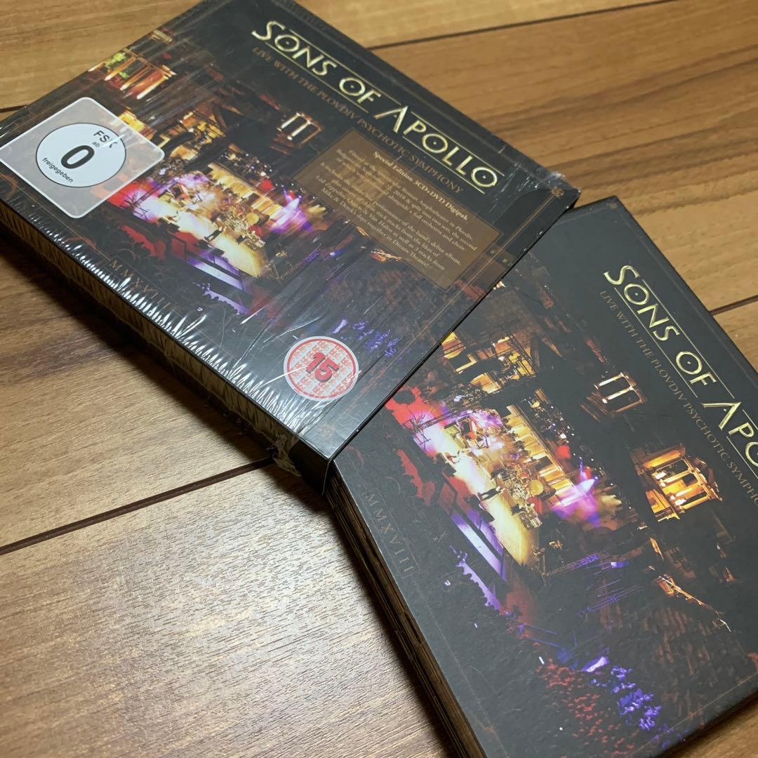 Sons of Apollo Live With The Plovdiv Psychotic Symphony 3CD+DVD Special Edition