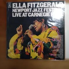 Ella Fitzgerald Newport Jazz Festival Live At Carnegie Hall 2LP 1973 Japan Vinyl