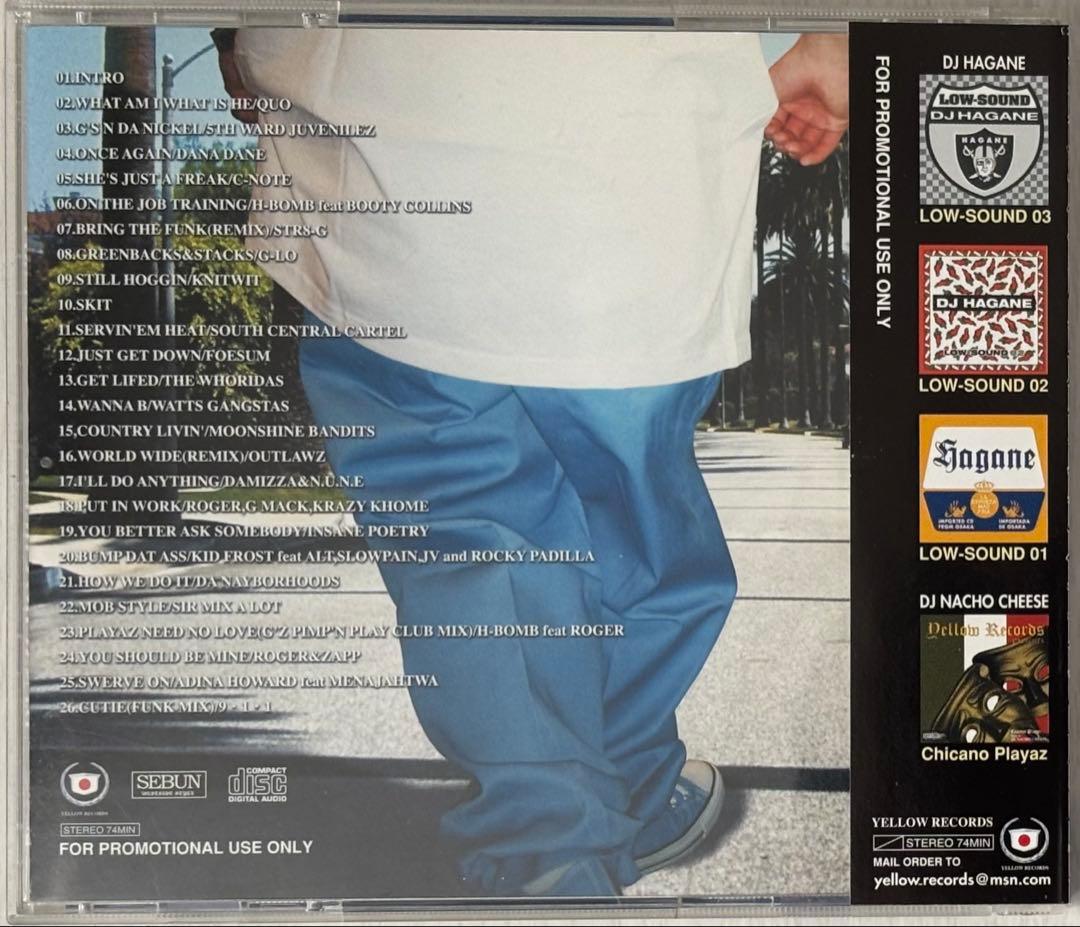 DJ Nacho Cheese - C Part 1 CD Japan Press West Coast Hip Hop Mix Yellow Records