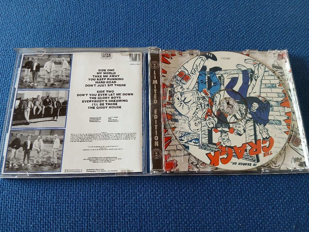 The Crack - In Search Of... CD Limited Edition 1993 Captain Oi! UK Punk