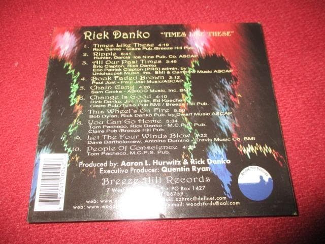 Rick Danko - Times Like These - CD - Rare Independent Release