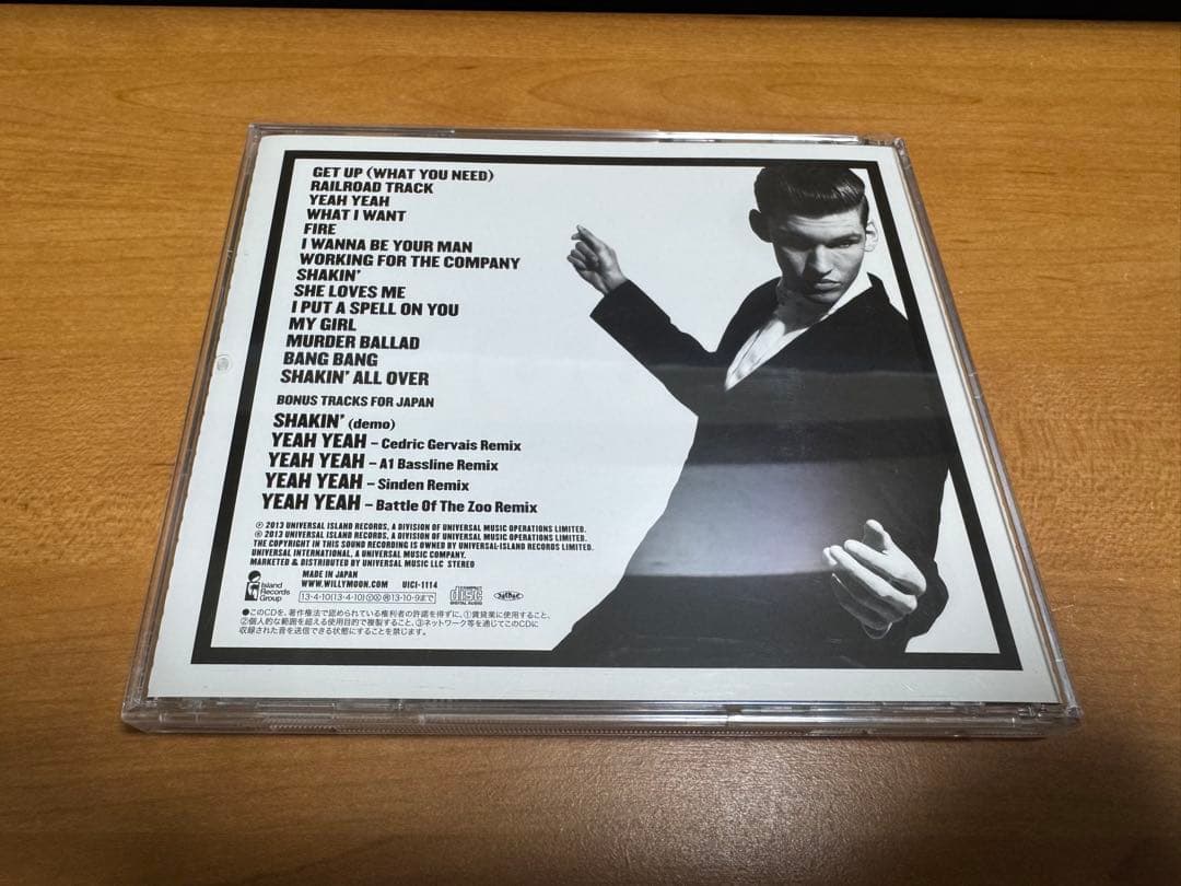 Willy Moon - Here's Willy Moon CD Japan Press with OBI Limited Bonus Tracks