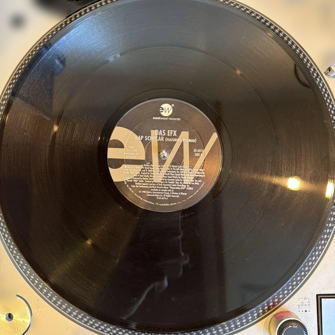Das EFX - Rap Scholar (feat. Redman) 12" Vinyl Promo Eastwest Hip Hop