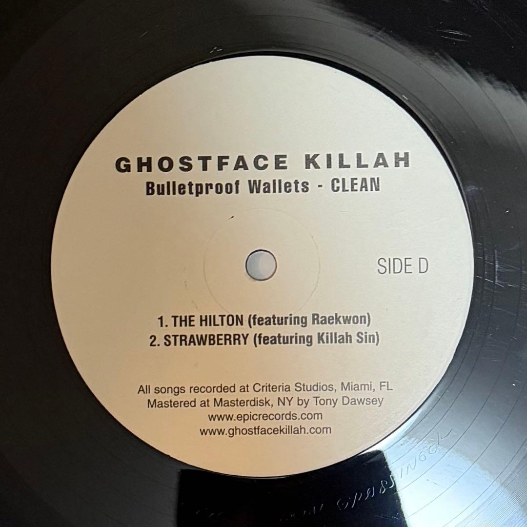 Ghostface Killah - Bulletproof Wallets (2001) 2LP Promo Clean Vinyl Hip Hop