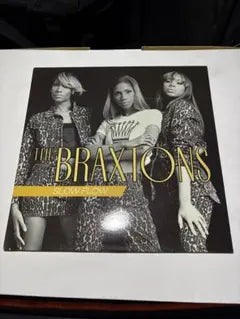The Braxtons - Slow Flow 12" Vinyl Record, R&B, Yellow Vinyl, Pre-owned