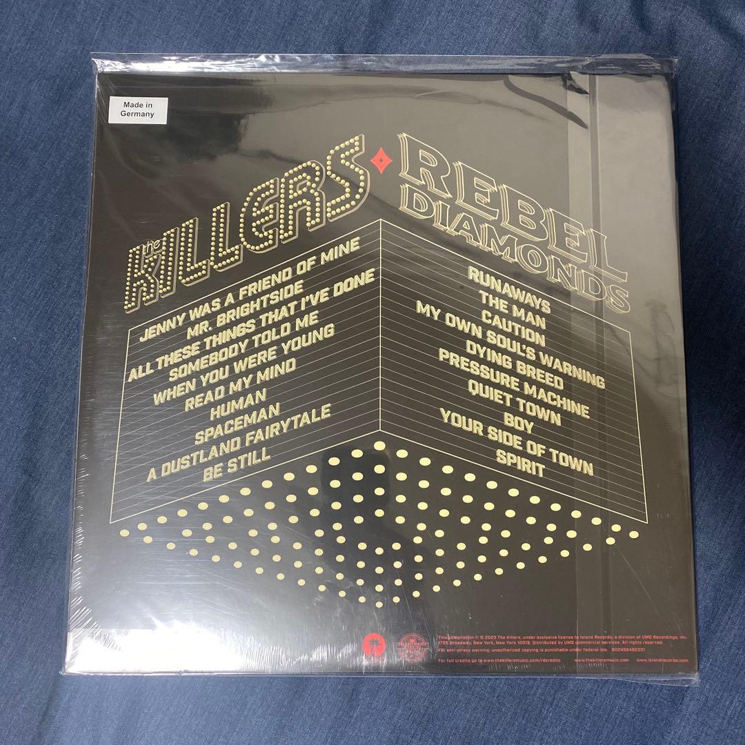 The Killers Rebel Diamonds 2-LP Cream Color Vinyl Compilation
