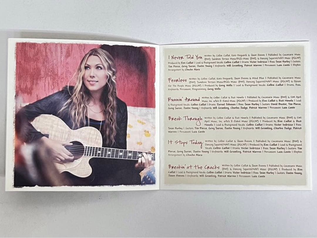 Colbie Caillat Breakthrough Deluxe Edition Japan Press CD with OBI 2009