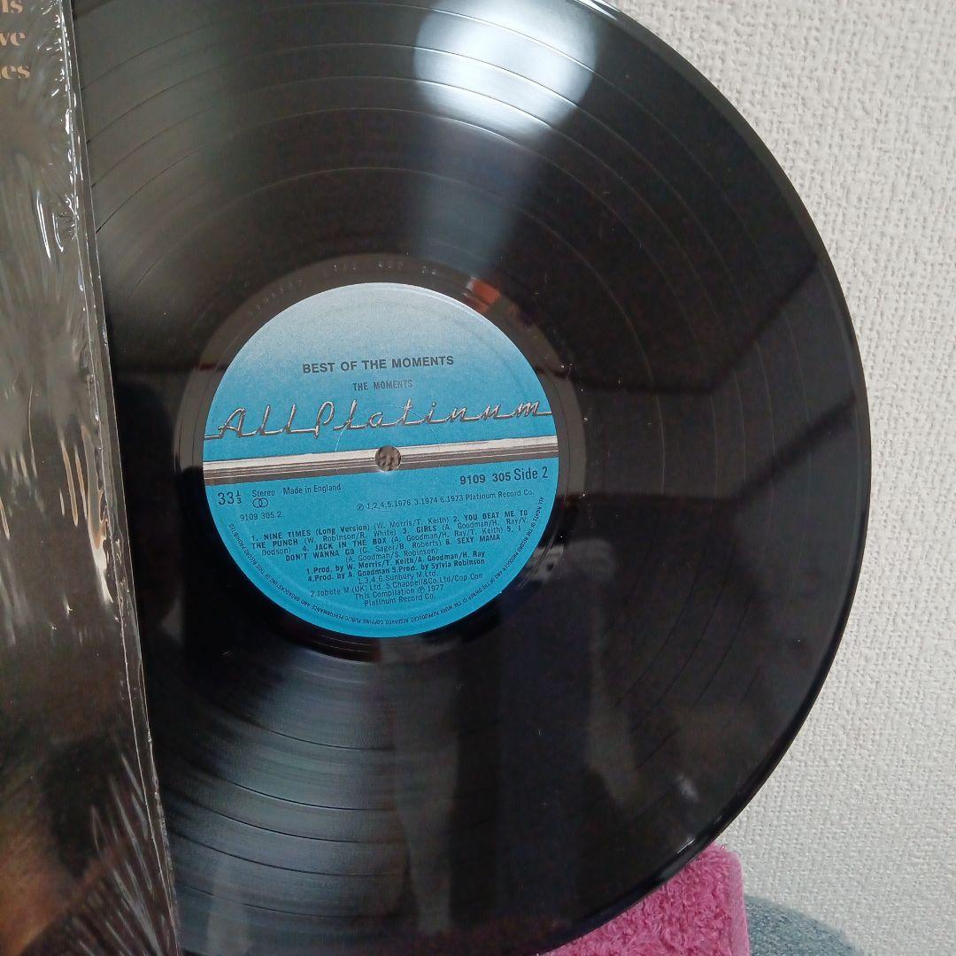 The Moments - Best Of The Moments LP Vinyl Record Soul R&B UK Import