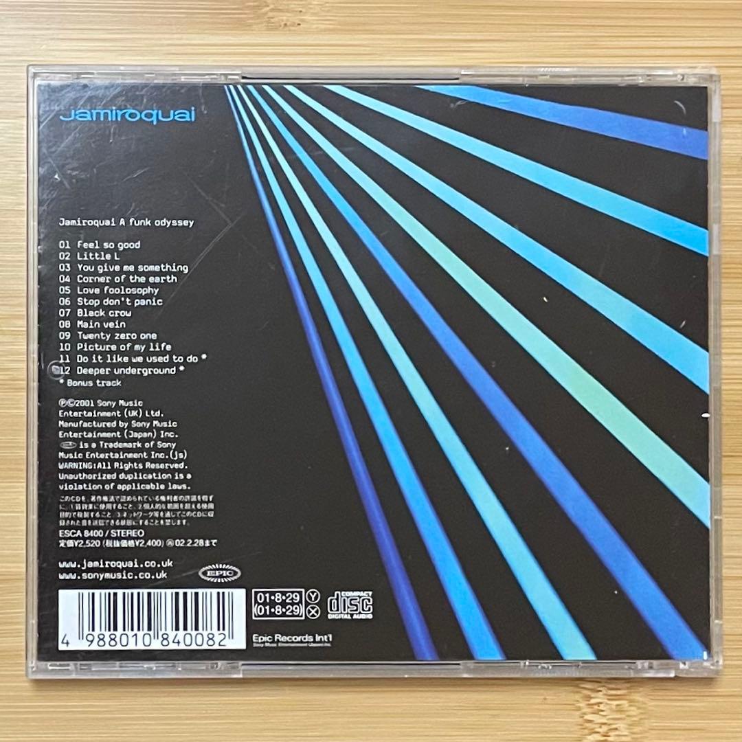 Jamiroquai - A Funk Odyssey CD Japan Press 2001 Release