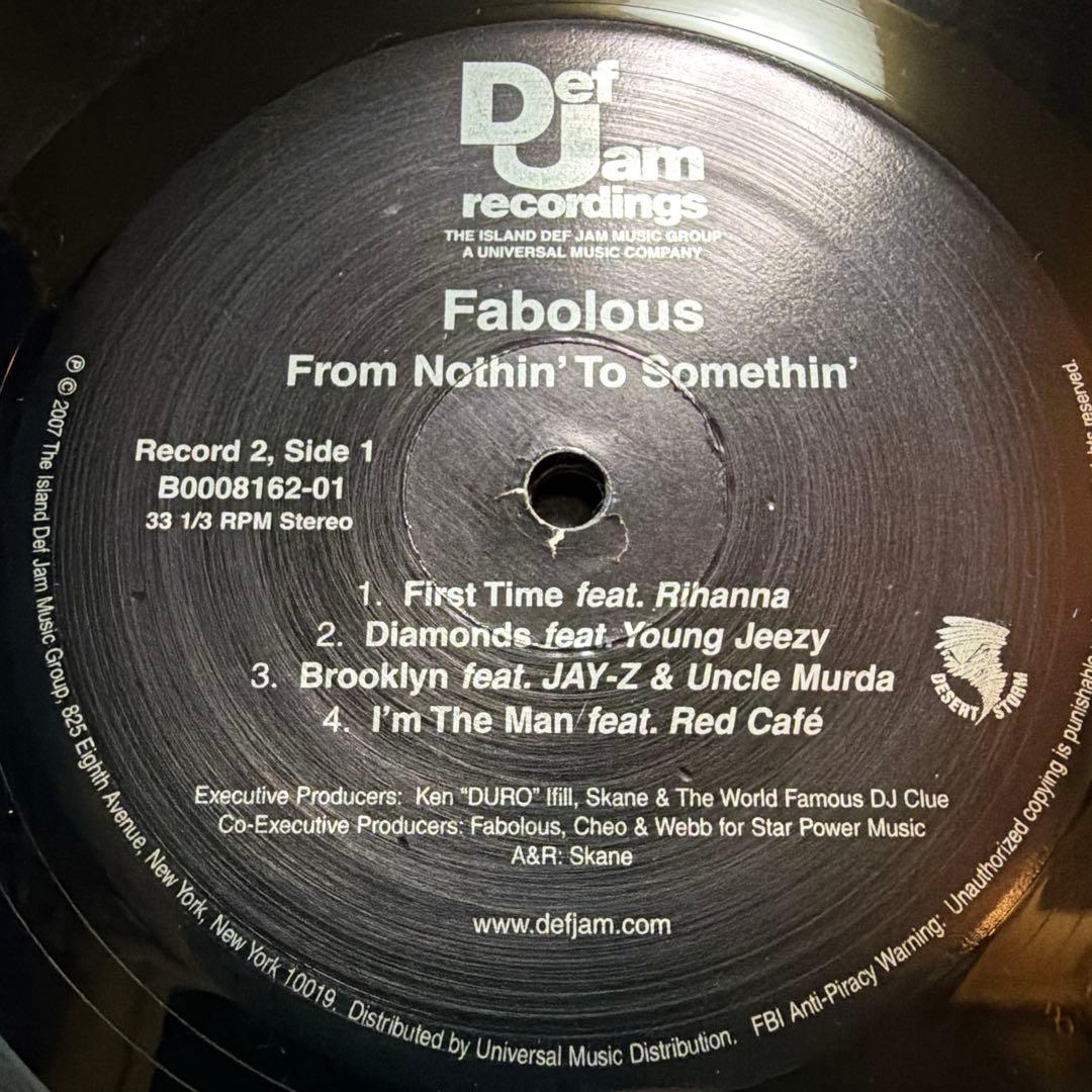 Fabolous - Ghetto Fabolous 2LP Vinyl Record Hip Hop Original 2001 US Pressing