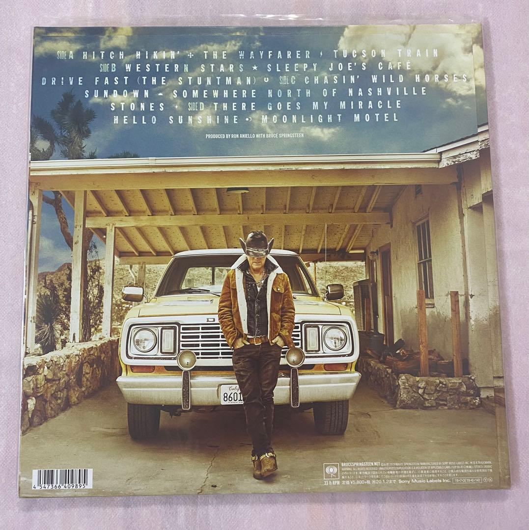 Bruce Springsteen - Western Stars 2LP Japan Limited Blue Marble Vinyl 2019