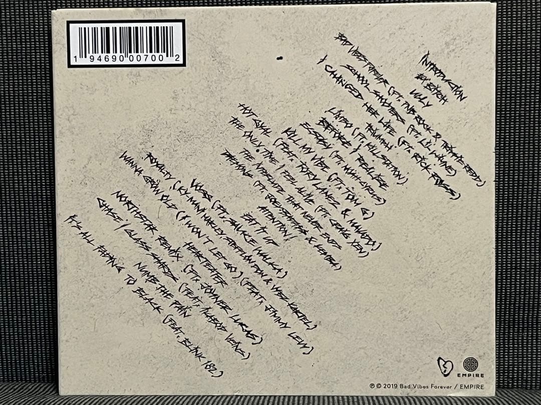 XXXTentacion - Bad Vibes Forever CD 2019 US Rap Hip Hop Album Pre-owned