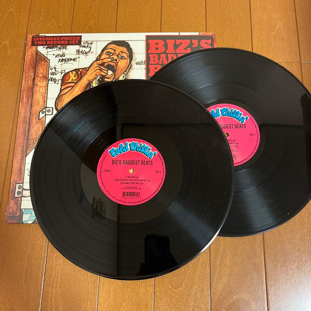 Biz Markie - Biz's Baddest Beats 2LP Hip Hop Compilation Cold Chillin'
