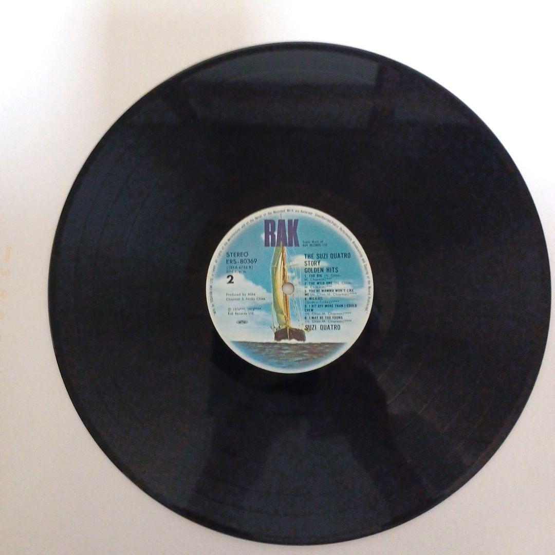 Suzi Quatro - The Suzi Quatro Story Golden Hits LP Japan ERS-80369 Rock