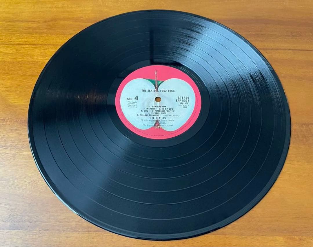 The Beatles 1962-1966 Red Vinyl 2LP Japan Obi Original Pressing EAP-9032B