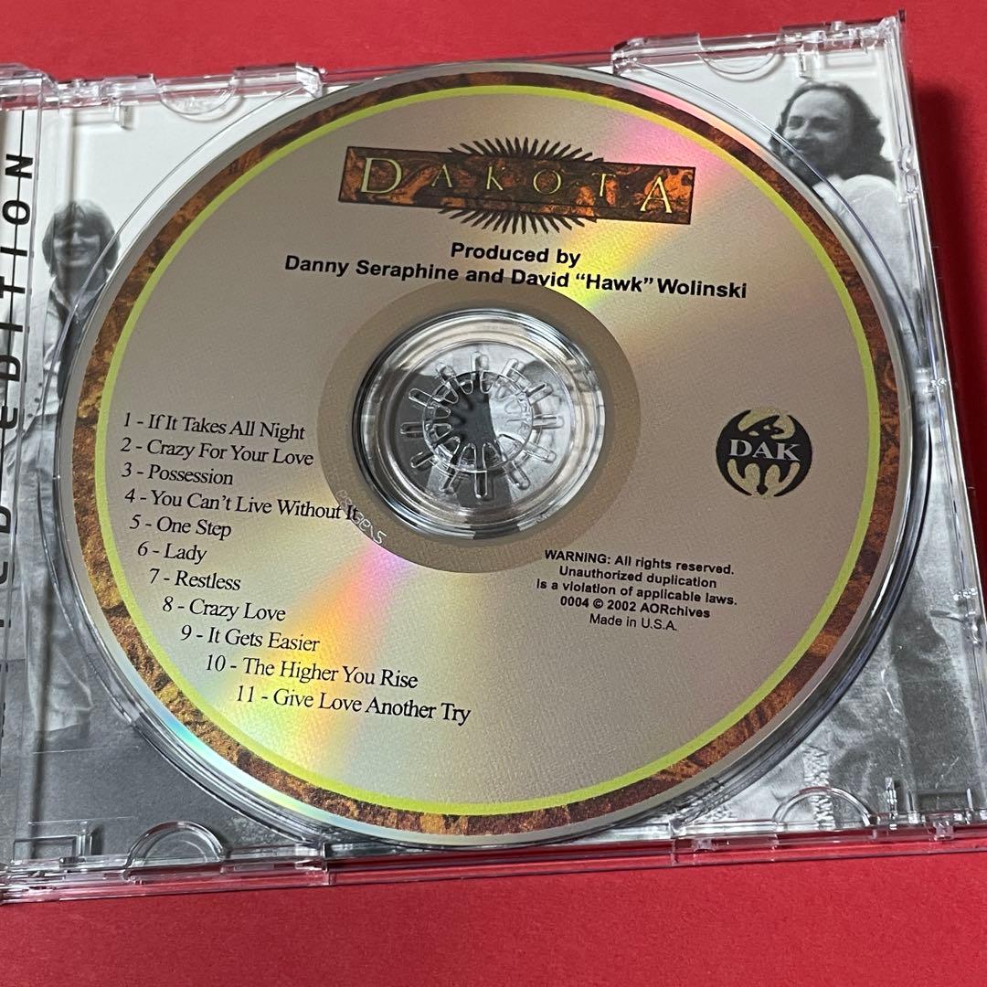 Dakota S/T CD Limited Edition AOR Melodic Hard Rock Remastered 2002 Import
