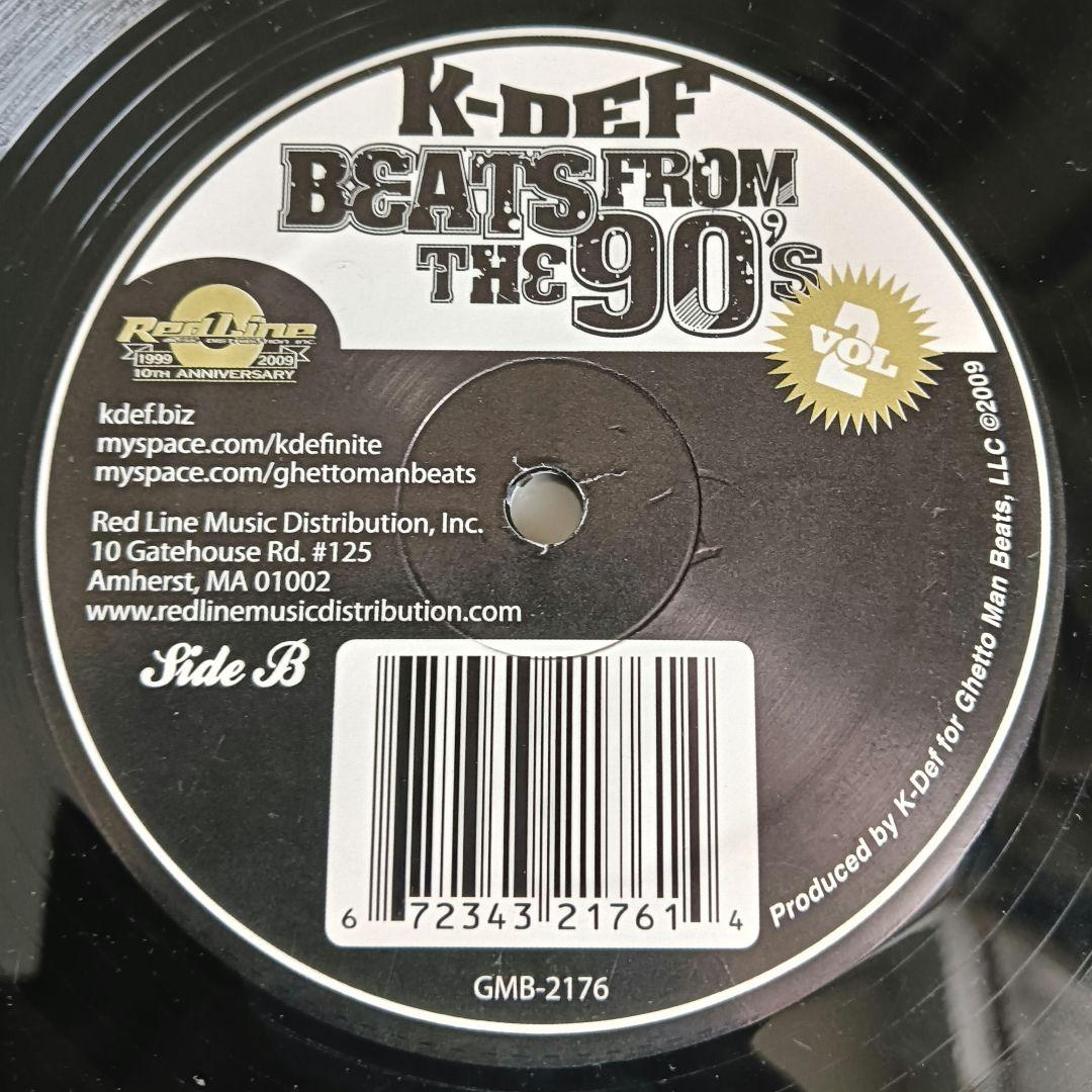 K-Def - Beats From The 90's Vol. 2 (2009) Vinyl LP Underground Boom Bap Hip Hop