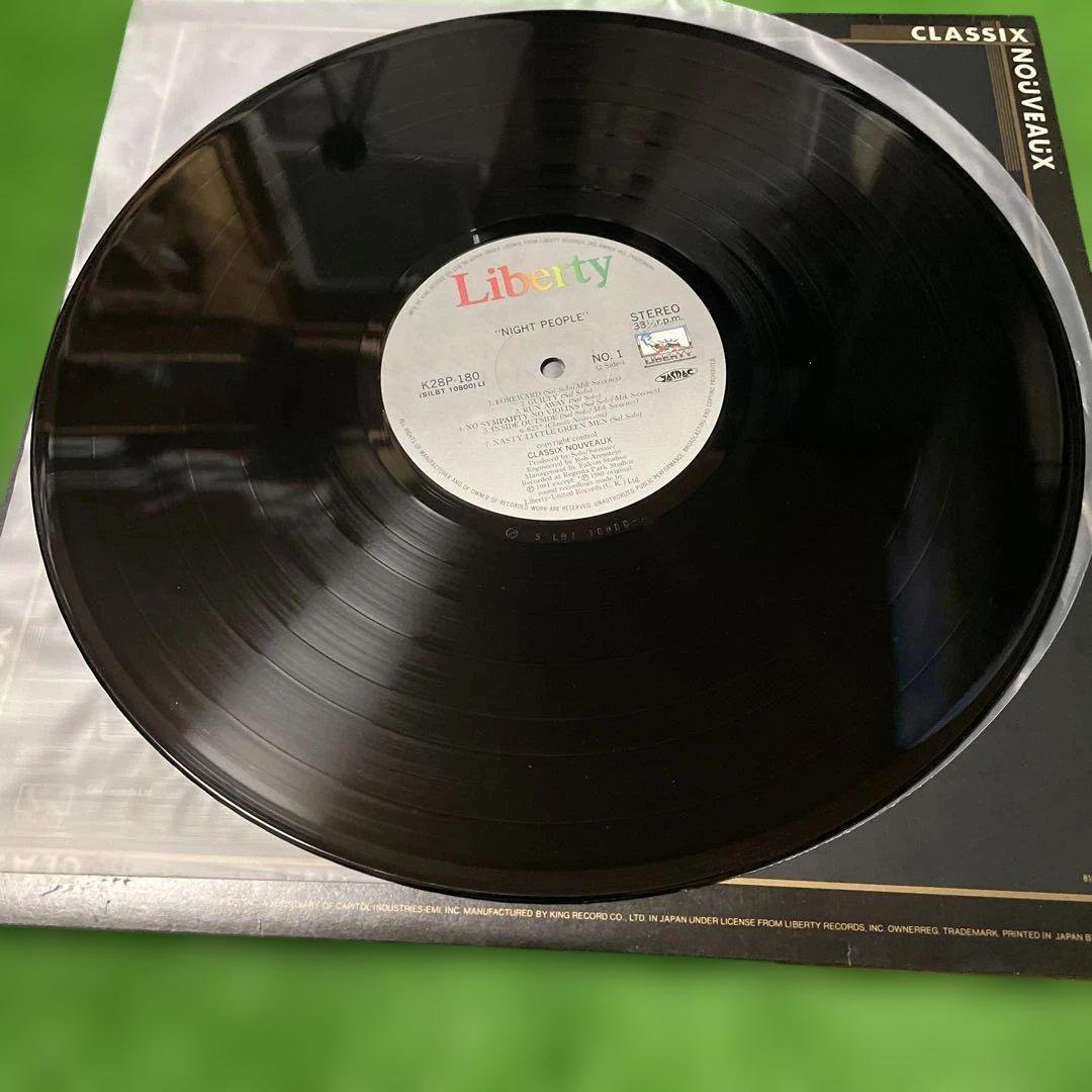 Classix Nouveaux - Night People LP Japan K28P-180 Synth Pop Romantic