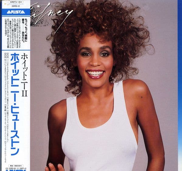 Whitney Houston - Whitney Vinyl LP Japan 1987 Arista 28RS-12 Obi Pop Soul