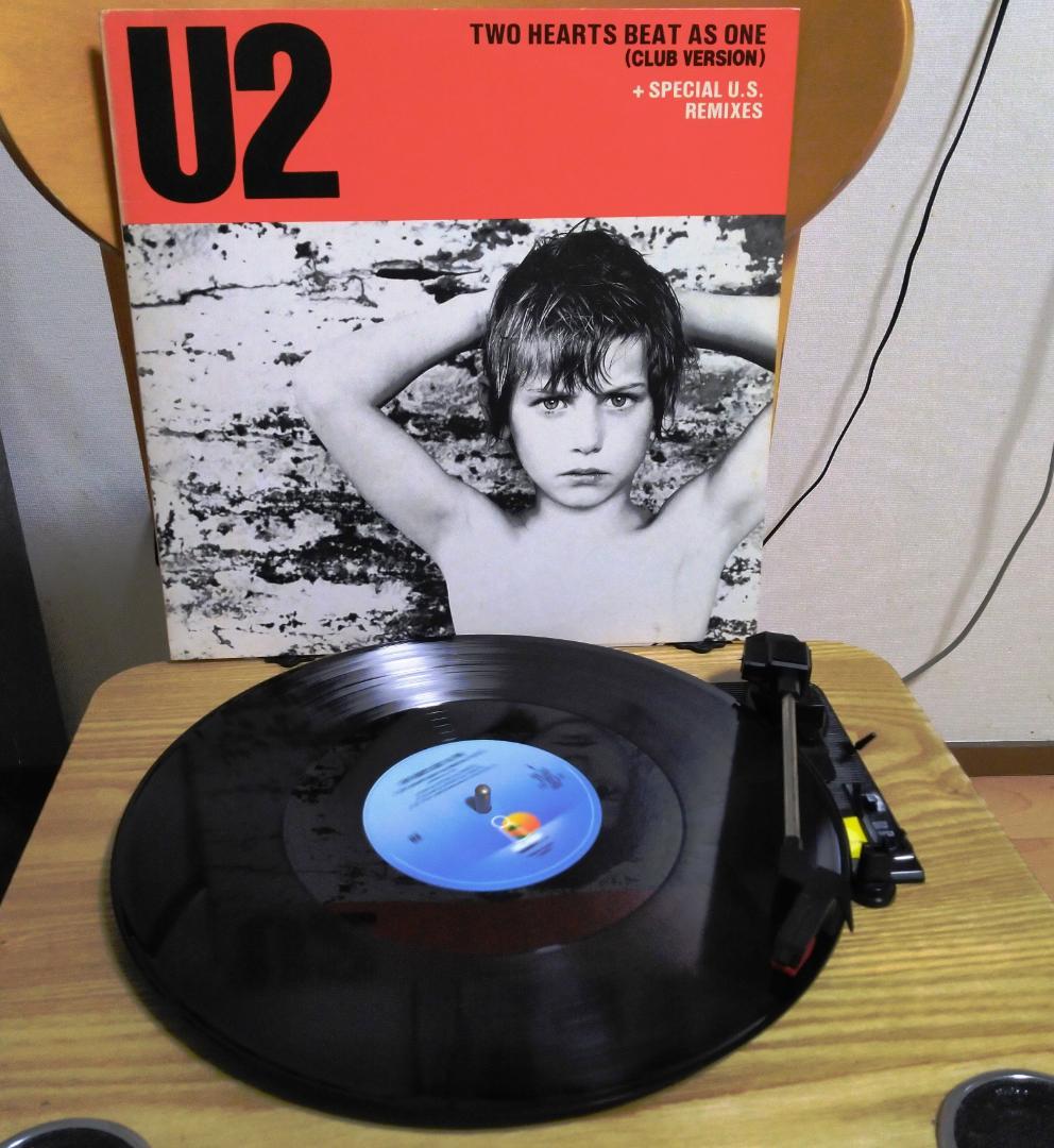 U2 Two Hearts Beat As One Japan 12 inch Mini Album 1983 Polystar 15S-184 Vinyl