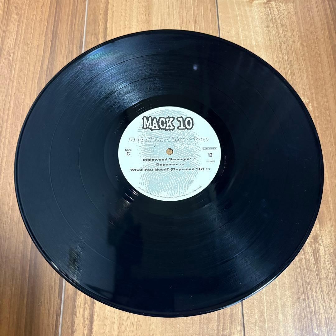Mack 10 - Based On A True Story 2LP 1997 West Coast Hip Hop Vinyl Priority
