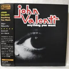 John Valenti Anything You Want CD Japan Press Mini LP Sleeve Obi Groove-Diggers