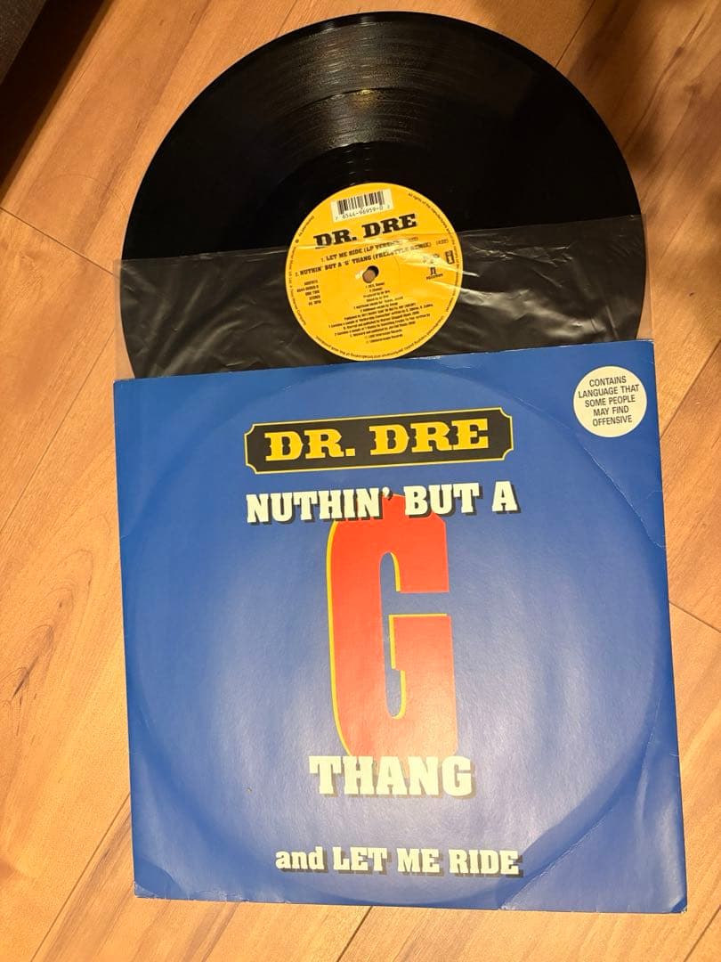 Dr. Dre - Nuthin' But A "G" Thang / Let Me Ride 12" Vinyl UK Pressing