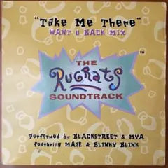 Blackstreet & Mya - Take Me There 12" Pink Vinyl Rugrats Soundtrack Record