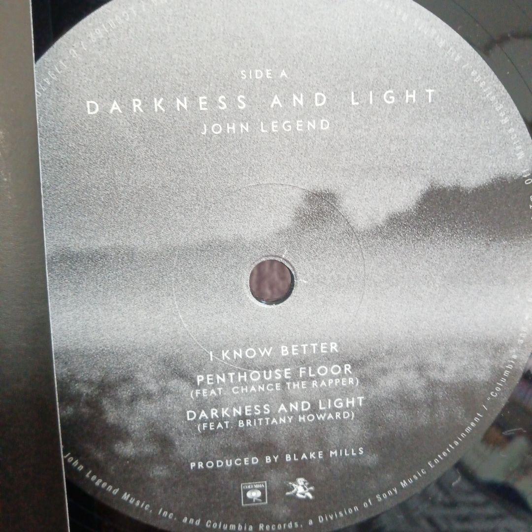 John Legend - Darkness and Light Vinyl LP 2016 R&B Soul Album