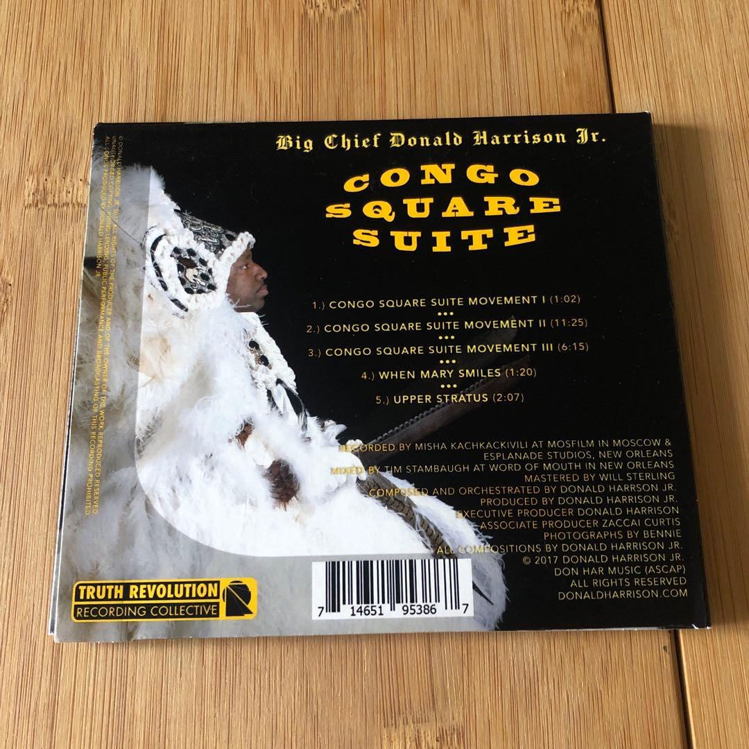 Donald Harrison - Congo Square Suite CD, Gatefold Cardboard Sleeve, 2017 Jazz