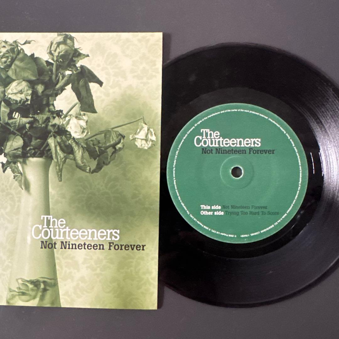 The Courteeners Not Nineteen Forever 7" Vinyl Single Indie Rock UK Pressing