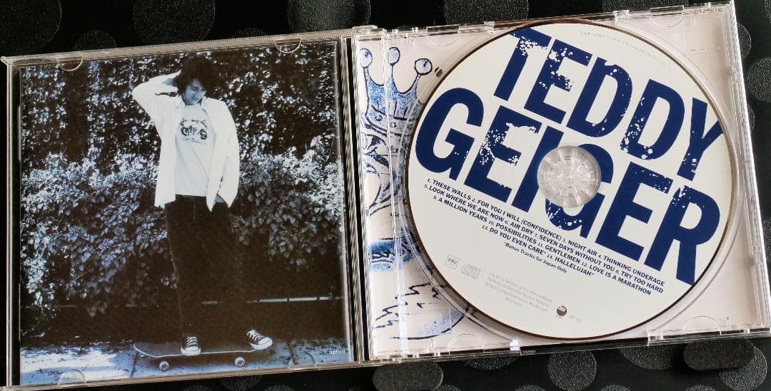 Teddy Geiger - Underage Thinking CD Japan Press SICP-1111 with Bonus Tracks