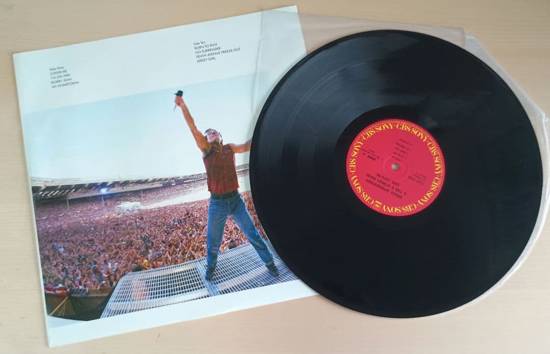 Bruce Springsteen & The E Street Band Live/1975-85 5-LP Box Set Japan w/ Obi