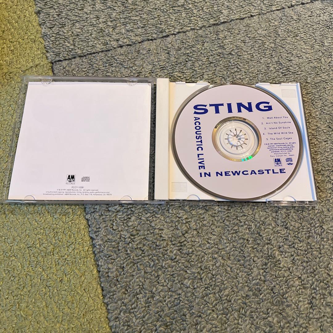 Sting - Acoustic Live In Newcastle CD Limited Box Set Japan Press w/ 100pg Book