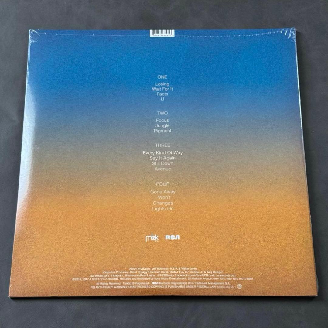 H.E.R. - H.E.R. Vinyl LP Record 2017 R&B Album
