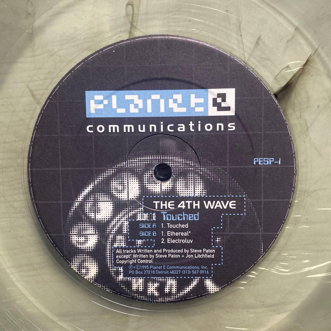 The 4th Wave - Touched 12" Vinyl Record Planet E Communications 1995 Electronic