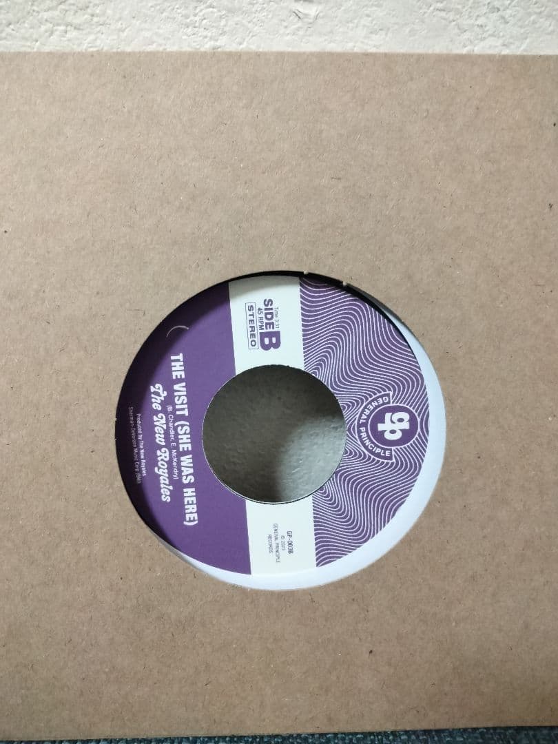 The Royales - Today / The Visit (She Was Here) 7-Inch Single Vinyl Record