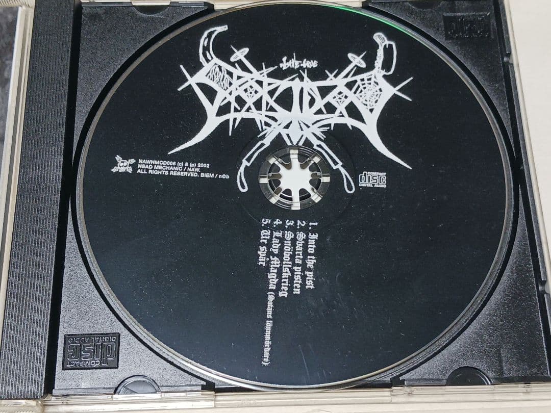 Sportlov Snöbollskrieg CD Limited Edition 500 Copies 2002 Black Metal Rare