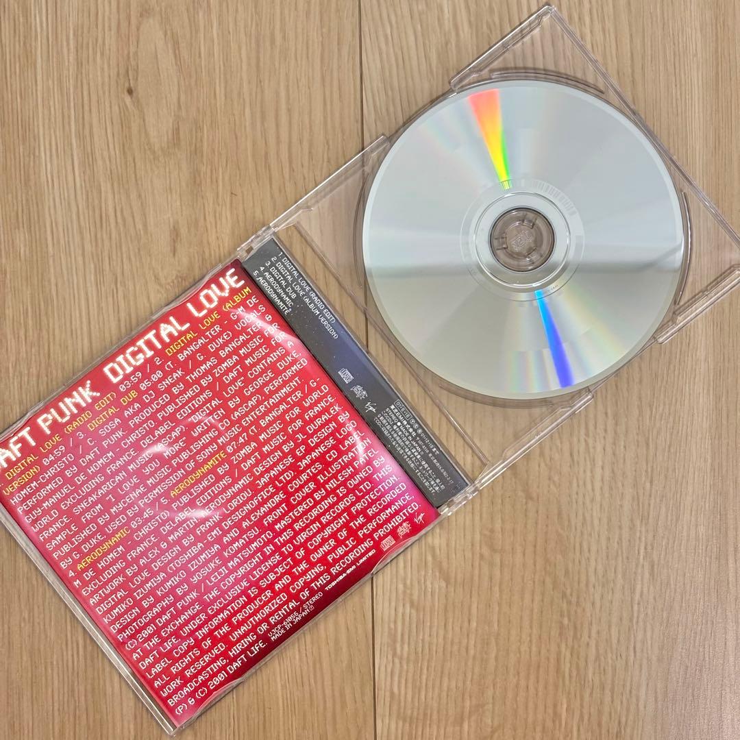 Daft Punk Digital Love Japan CD Leiji Matsumoto Artwork VJCP-61055 2001