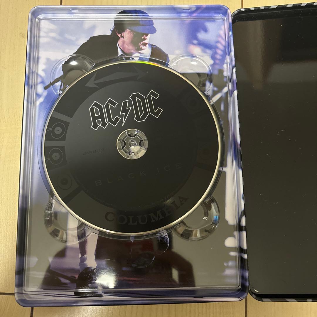 AC/DC Black Ice Limited Edition Steel Case CD+DVD Set 2008 Rock Album