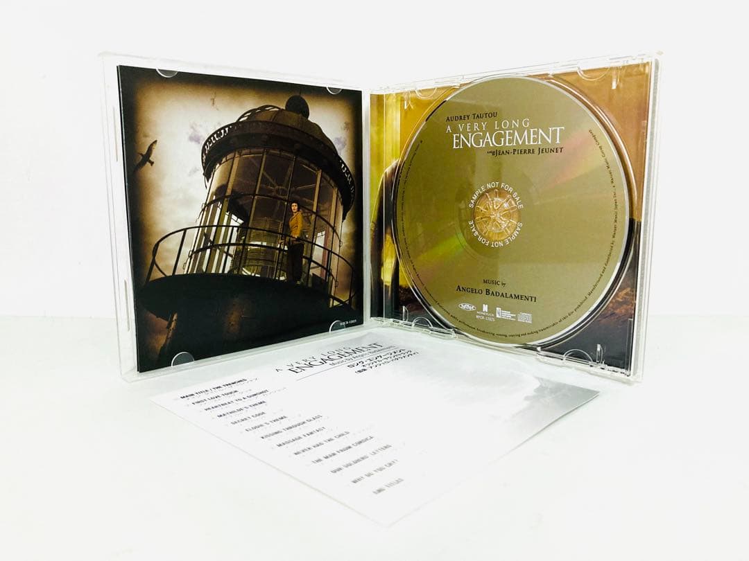 A Very Long Engagement Soundtrack CD Japan Press Angelo Badalamenti Rare OOP