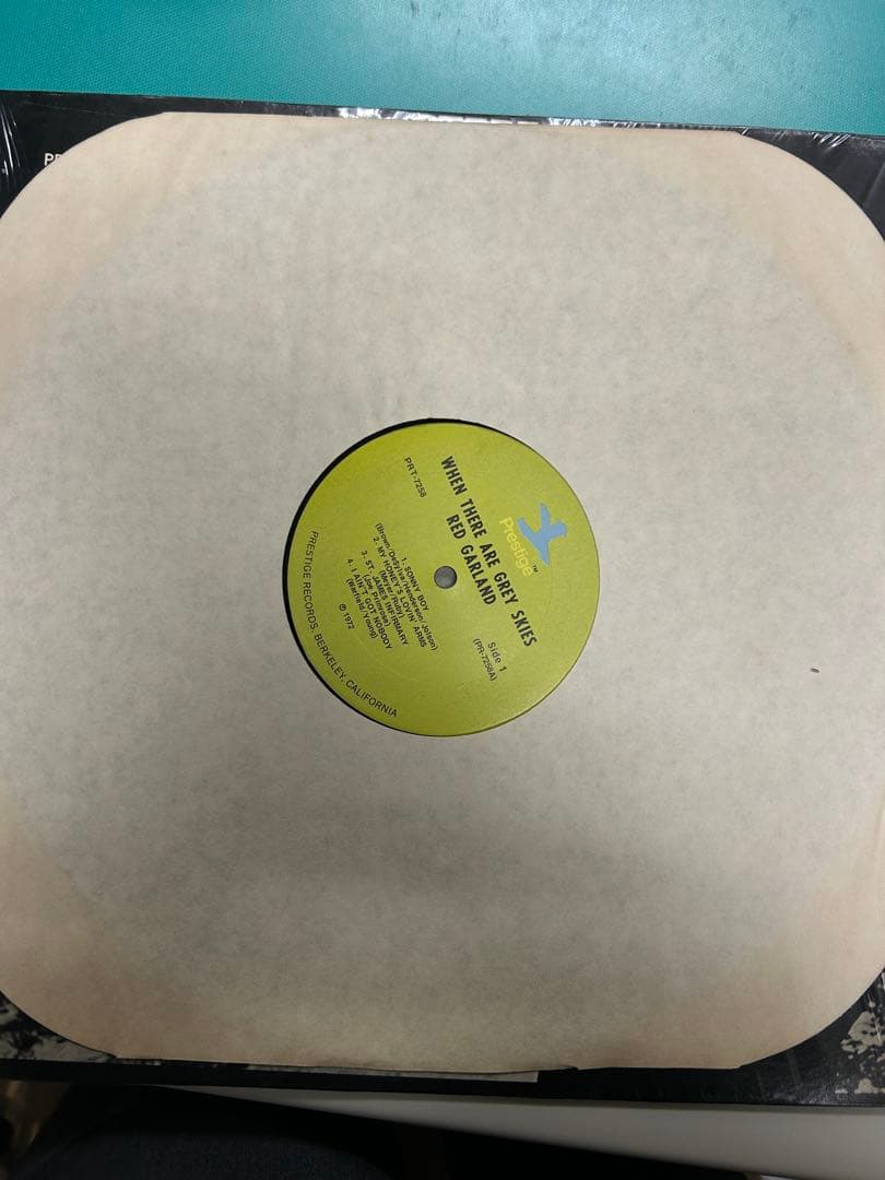 Red Garland - When There Are Grey Skies Vinyl LP, Prestige PR 7258 Jazz