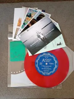 The Moonflowers Après Coutance 7" Colored Vinyl EP Japan Angel's Egg Downtempo