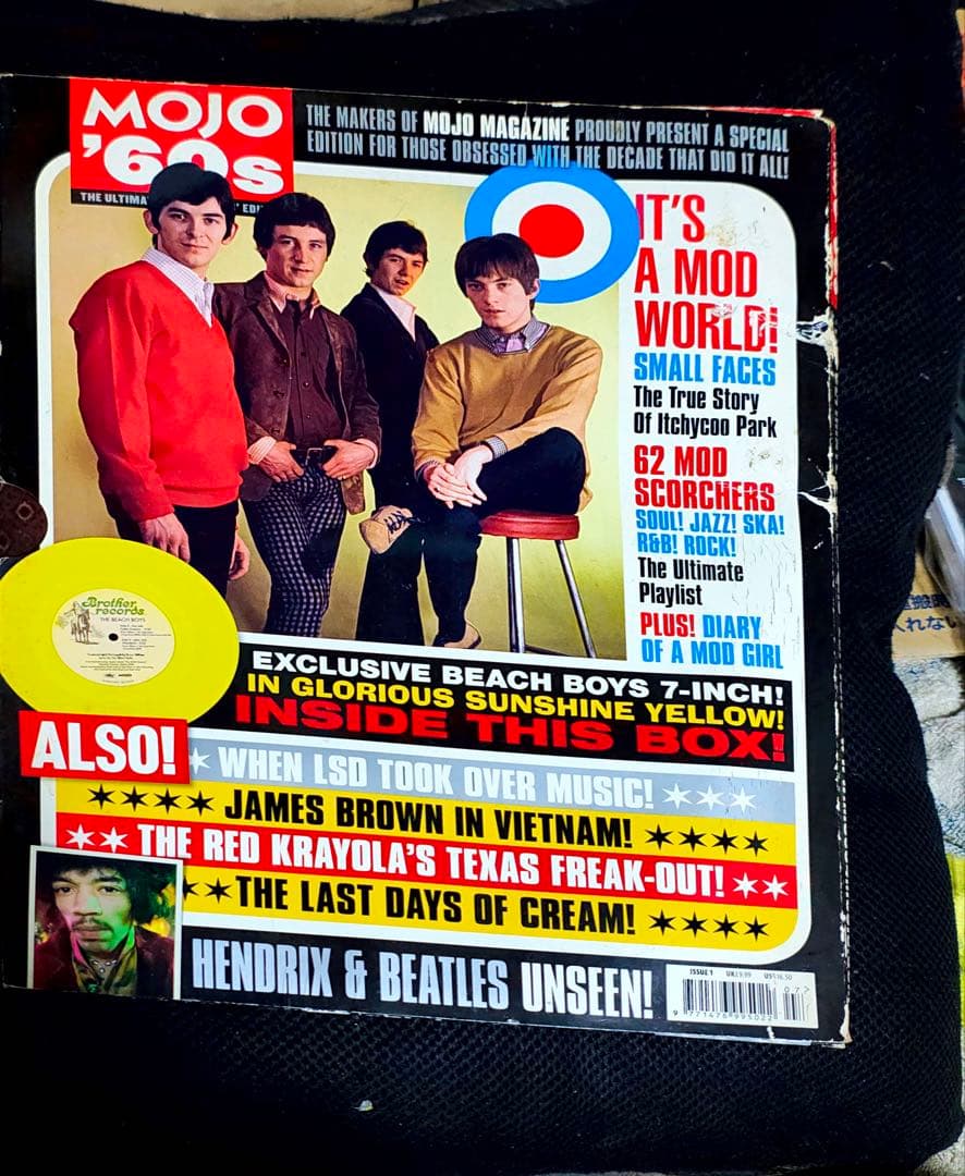 The Beach Boys Cabin Essence / Wonderful 7-inch Vinyl EP MOJO 60s Magazine