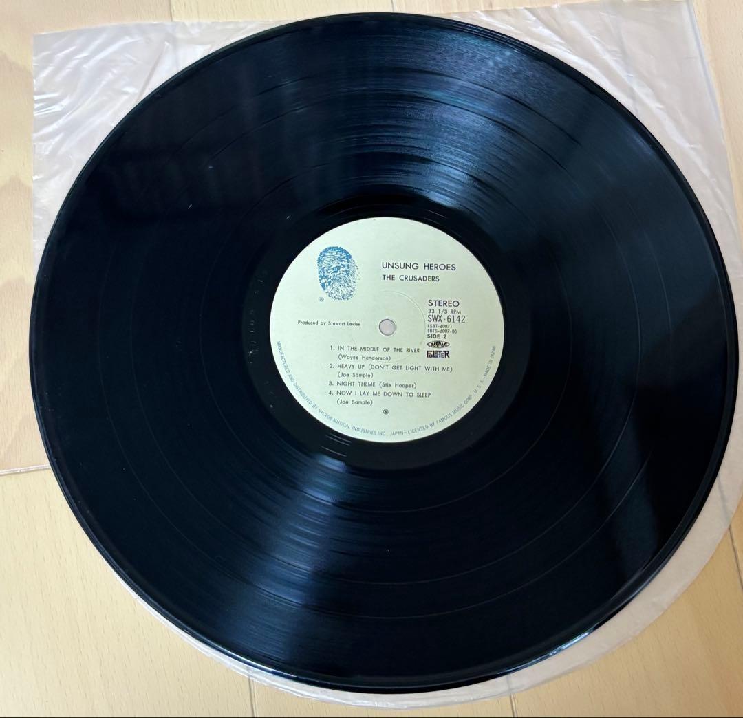 The Crusaders - Unsung Heroes LP Japan Vinyl Rare Jazz Funk Sampling Source