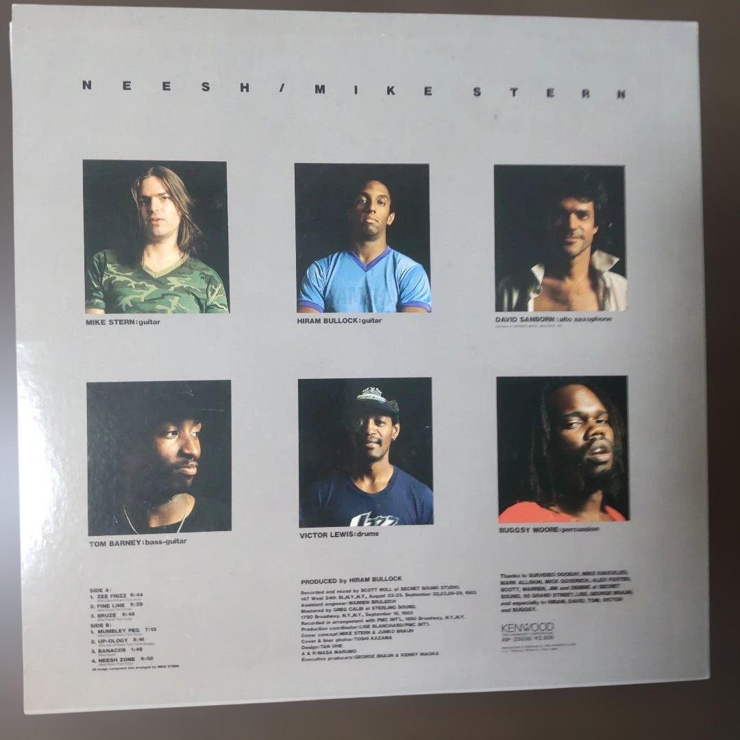 Mike Stern - Neesh - Japan Vinyl LP 1983 Jazz Fusion David Sanborn Hiram Bullock