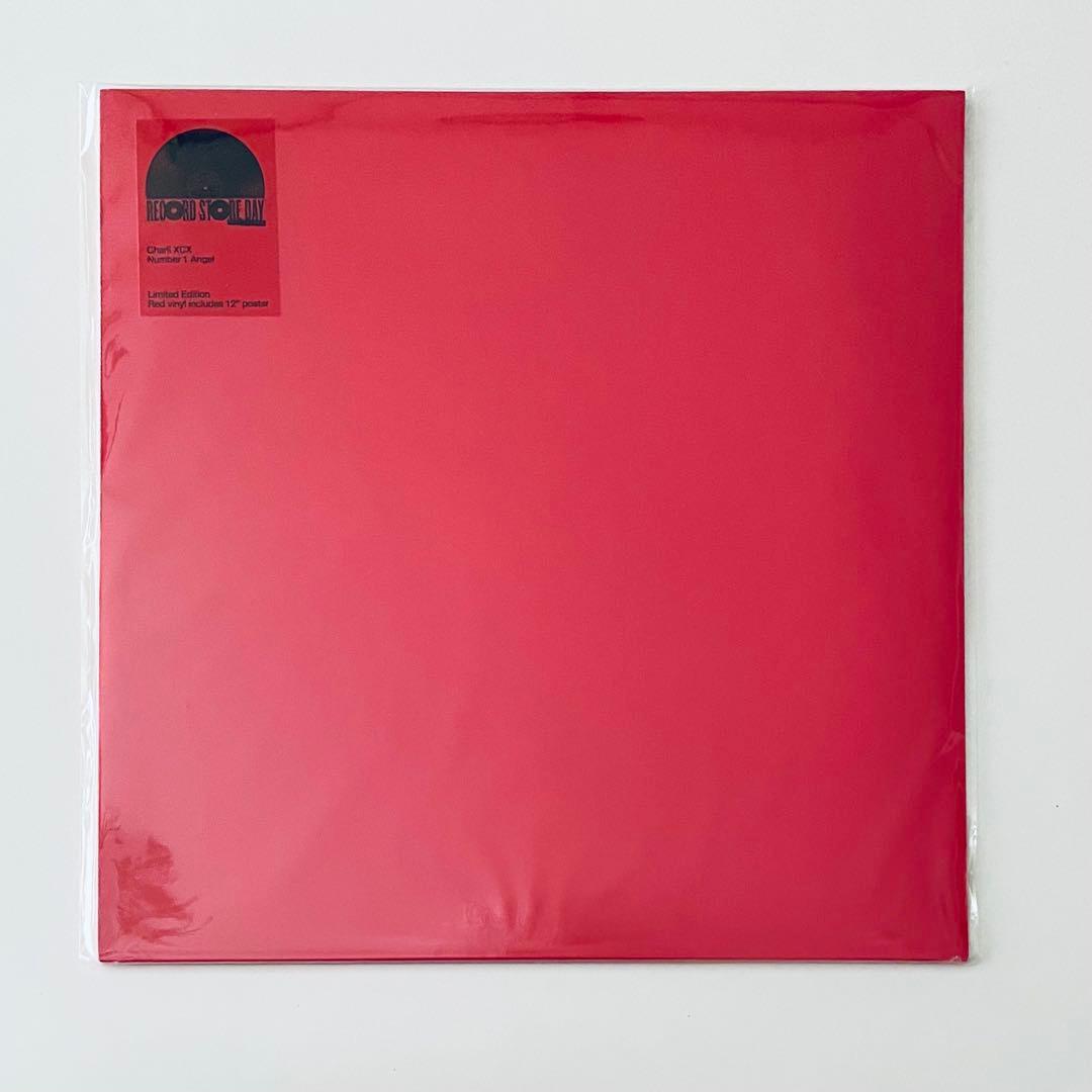 Charli XCX - Number 1 Angel LP Limited Edition Red Vinyl Record Store Day 2025