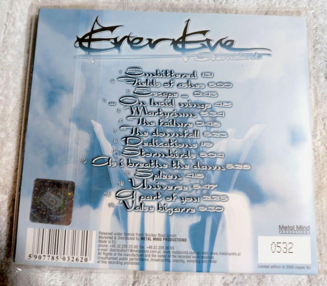 Evereve Stormbirds CD Limited Edition Digipak Gothic Metal Import