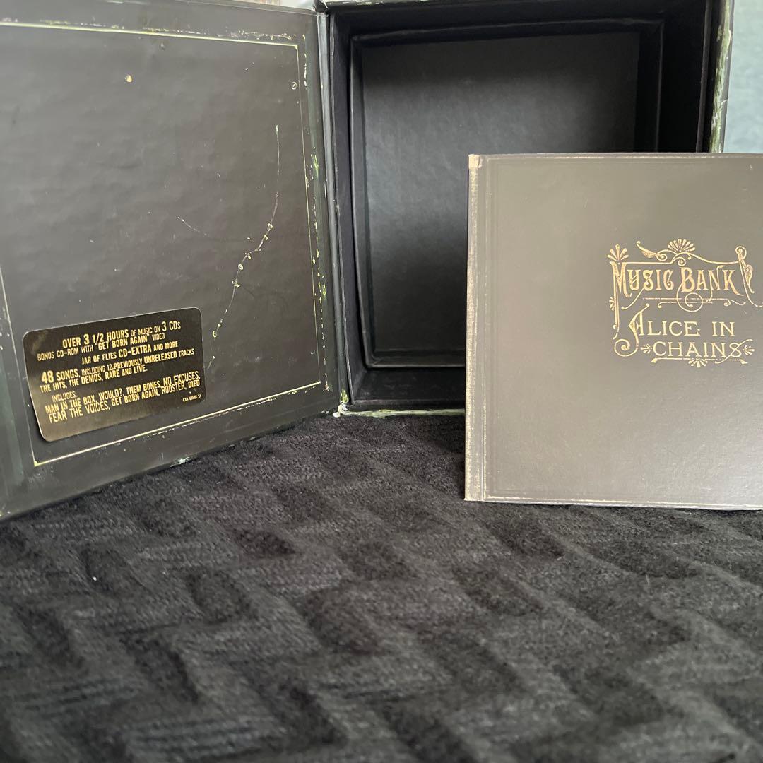 Alice in Chains Music Bank Limited Edition Box Set 3CD+CD-ROM Japan Press 1999