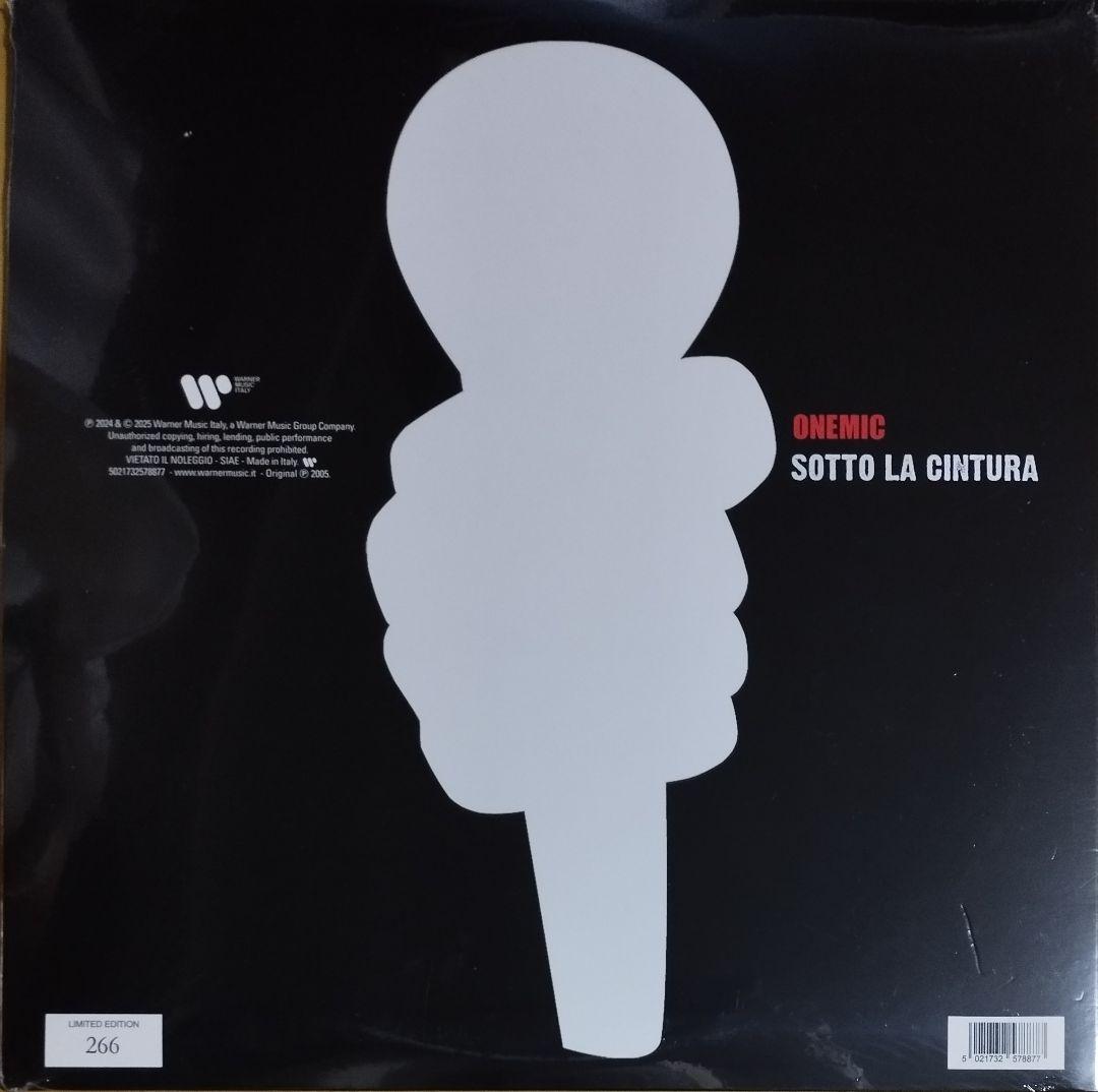 Onemic Sotto La Cintura 20th Anniversary Limited 2LP Marbled Splatter Vinyl